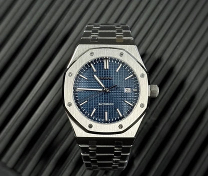 ROAK Mod "Blue" - Reloj personalizado con movimiento automático NH35 y cristal de zafiro | XP Watch Co.