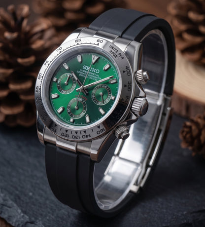 D-Racing "Emerald" - Reloj personalizado con cristal de zafiro | XP Watch Co.