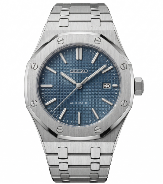 Reloj Automático XP Mod XP Mod ROAK Mod "Blue" NH35 automático acero 316L cristal zafiro 40mm | XP Watch Co.