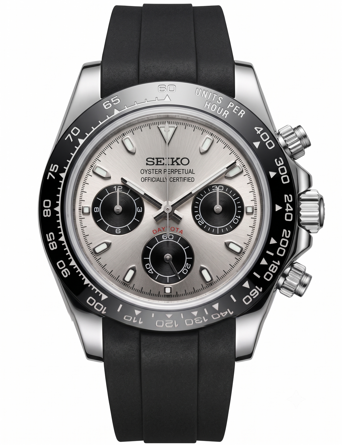 D-Racing "Sahara" (Ghost) - Reloj personalizado con cronógrafo VK63 y acero inoxidable 316L | XP Watch Co.