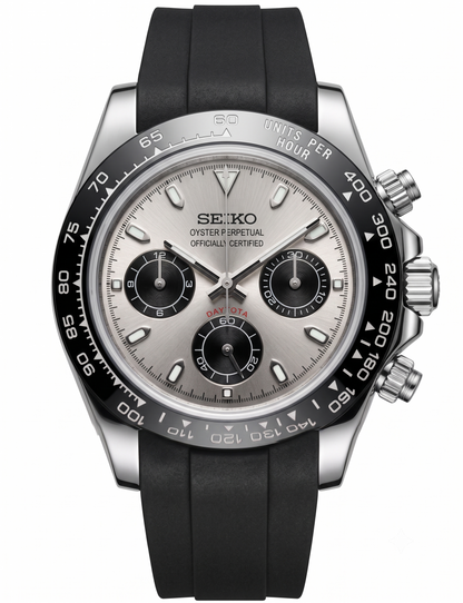 D-Racing "Sahara" (Ghost) - Reloj personalizado con cronógrafo VK63 y acero inoxidable 316L | XP Watch Co.