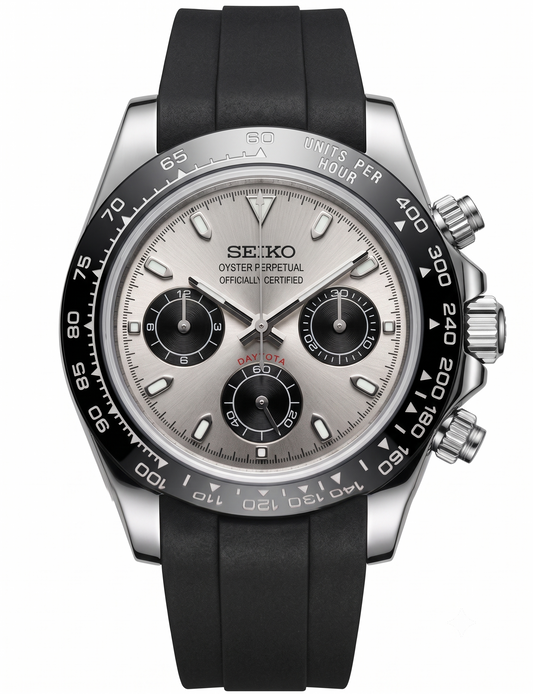 D-Racing "Sahara" (Ghost) - Reloj personalizado con cronógrafo VK63 y acero inoxidable 316L | XP Watch Co.