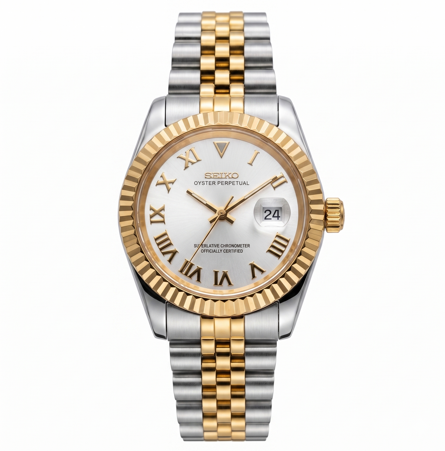 Ladyjust Two Tone Gold Roman