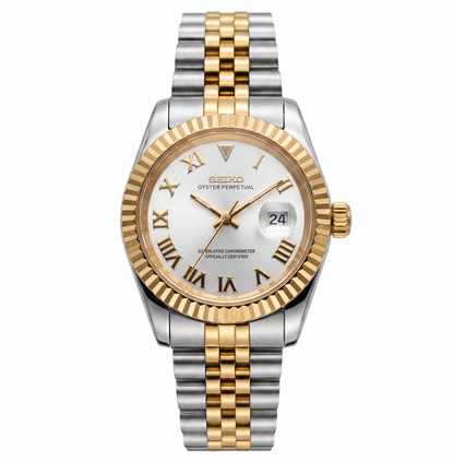 Ladyjust Two Tone Gold Roman