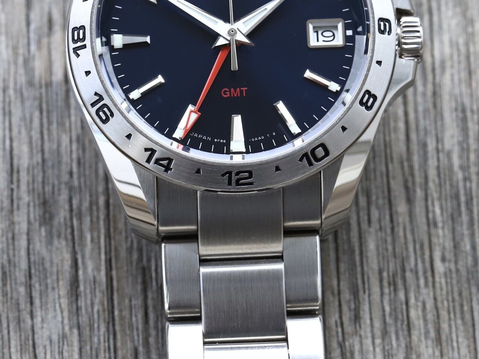 Grandko Mod XP Mod GMT Dual-Time 39.5mm | Midnight Blue con movimiento NH70, cristal zafiro y acero 316L | XP Watch Co.