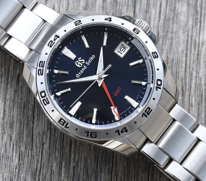 Grandko Mod GMT Dual-Time 39.5mm | Midnight Blue - Reloj personalizado con acero inoxidable 316L y cristal de zafiro | XP Watch Co.