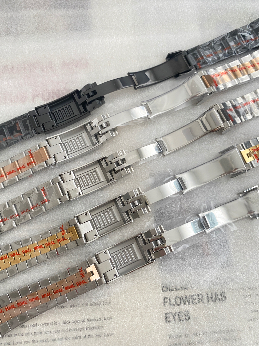 Correa Estilo Jubilee - Correas personalizadas en acero inoxidable 316L y 904L para relojes de lujo silencioso | XP Watch Co.