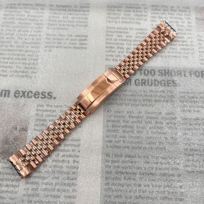 Correa Estilo Jubilee - Reloj personalizado con acero inoxidable 316L y cristal de zafiro | XP Watch Co.