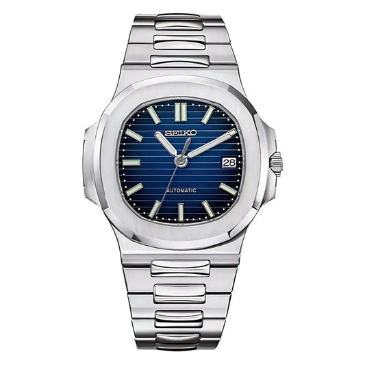 XP XP Mod Nautic Mod "Navy Blue" con movimiento NH35 automático, cristal zafiro y acero 316L | XP Watch Co.