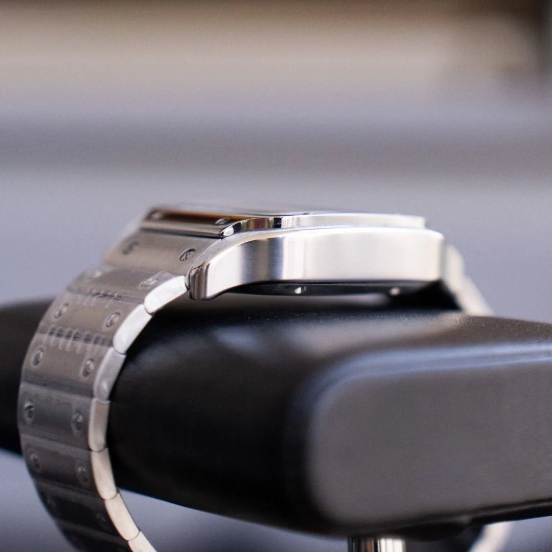 Santeiko Mod "W/Black" - Reloj personalizado con acero inoxidable 316L y cristal de zafiro | XP Watch Co.