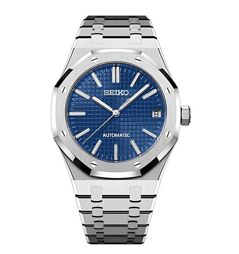 ROAK Mod "Blue" - Reloj automático personalizado con acero inoxidable 316L y cristal de zafiro | XP Watch Co.