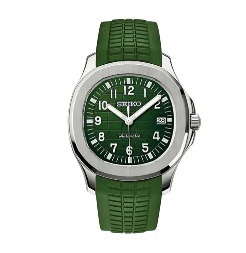 Aqua-Tropic Mod "Emerald" - Reloj personalizado con movimiento automático NH35 y cristal de zafiro | XP Watch Co.
