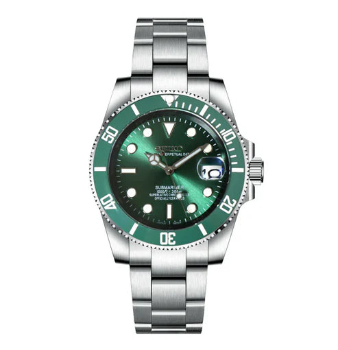 Sub-Diver "Hulk" - Reloj personalizado con movimiento automático NH35 y cristal de zafiro | XP Watch Co.