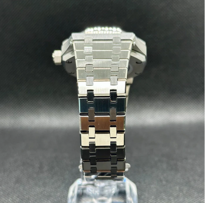 ROAK "Classic White" - Reloj personalizado con movimiento automático NH35 y acero inoxidable 316L | XP Watch Co.