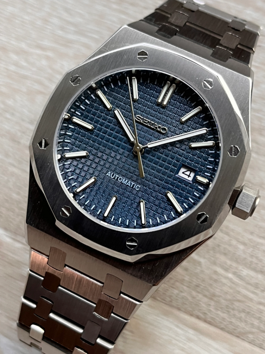Reloj Automático XP Mod XP Mod ROAK "Black - Blue" con movimiento NH35, cristal zafiro y acero 316L | XP Watch Co.