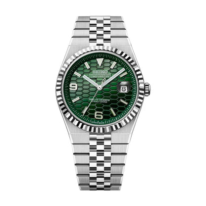 Land-Dweller "Green" - Reloj personalizado con movimiento automático NH35 y cristal de zafiro | XP Watch Co.