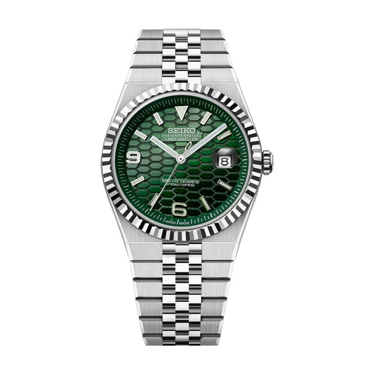 Land-Dweller "Green" - Reloj personalizado con movimiento automático NH35 y cristal de zafiro | XP Watch Co.