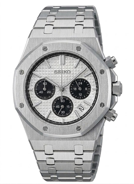 Reloj Automático XP Mod XP Mod ROAK Chronograph Panda con movimiento VK63, acero 316L, cristal zafiro, edición limitada XP Watch Co.