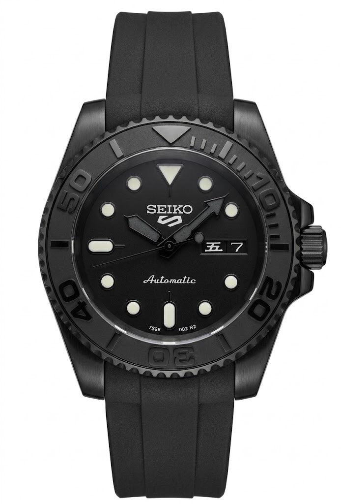 Seimod Black Knight - Reloj mecánico personalizado con cristal de zafiro y acero inoxidable 316L | XP Watch Co.