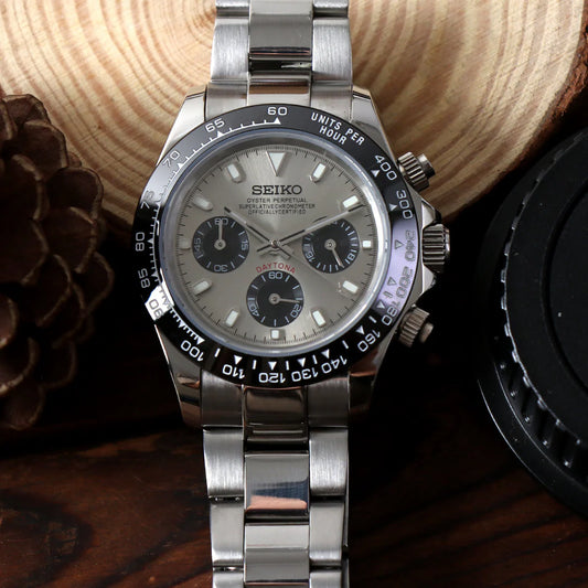 D-Racing "Sahara" (Ghost) - Reloj personalizado con cristal de zafiro y acero inoxidable 316L | XP Watch Co.