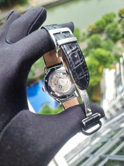Grandko Mod 39.5mm "Heritage Masterpiece" | Champagne Automático - Reloj personalizado con movimiento automático NH35 | XP Watch Co.