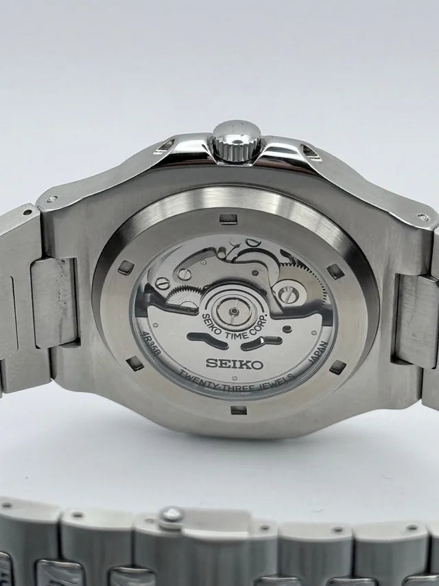 Nautic "Open Heart" White - Reloj personalizado con movimiento automático NH35 y acero inoxidable 316L | XP Watch Co.