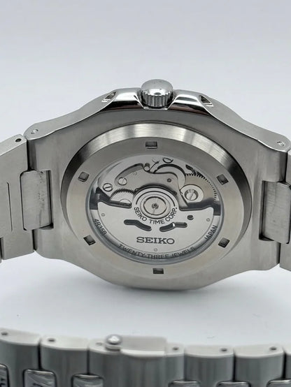 Nautic "Open Heart" White - Reloj personalizado con movimiento automático NH35 y acero inoxidable 316L | XP Watch Co.