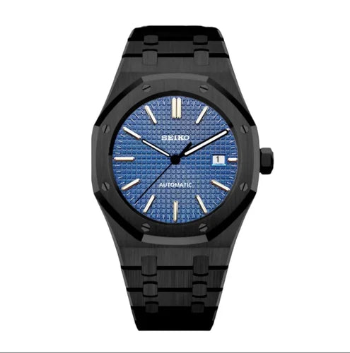 Reloj Automático XP Mod XP Mod ROAK "Black - Blue" con movimiento NH35, acero 316L y cristal zafiro | XP Watch Co.