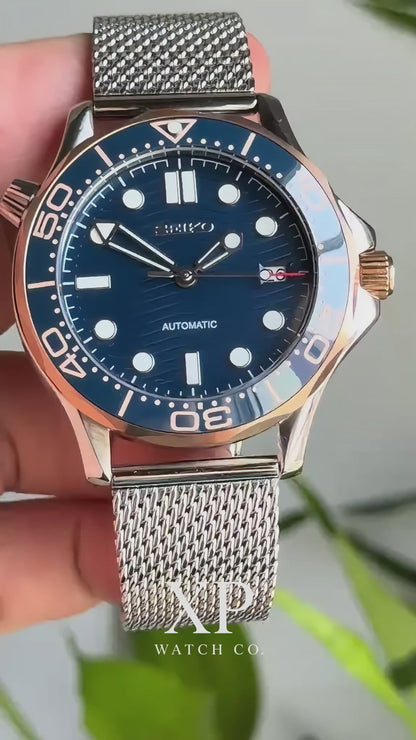 Mod Seamaster Diver Blue