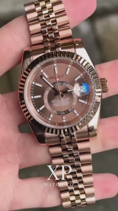 Sky-Dweller "RoseGold Chocolate"