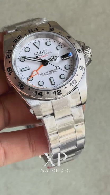 GMT Dual-Time Dual-Time "Explorer White"