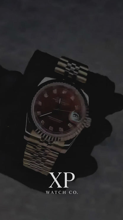 DJ-Fluted "Rose Gold Crystal Champagne"
