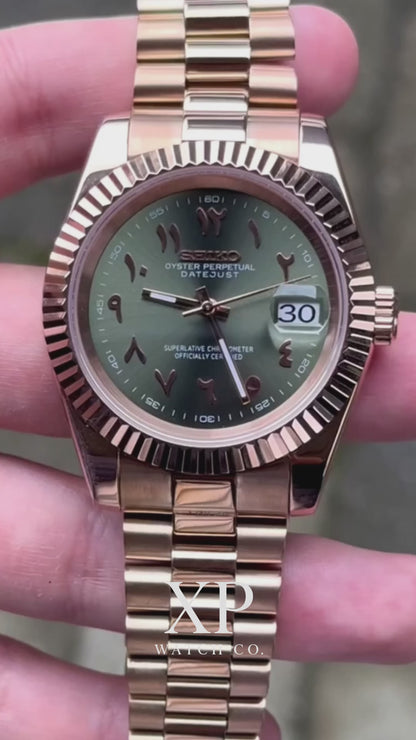 DJ-Fluted RG Arabic "Olive Green"