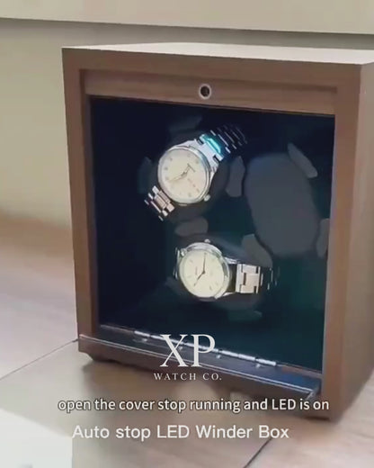 Enrollador de Reloj Automático 3 Relojes con Motor Japonés y LED