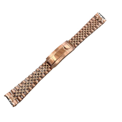 Correa Estilo Jubilee - Reloj personalizado con acero inoxidable 316L y cristal de zafiro | XP Watch Co.