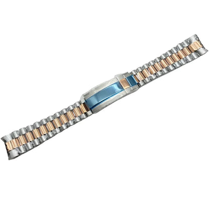 Correa Estilo President - Reloj personalizado con acero inoxidable 316L y cristal de zafiro | XP Watch Co.
