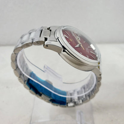 Reloj Grandko Mod 39.5mm | Deep Burgundy Texture con movimiento NH35 acero 316L cristal zafiro XP Watch Co.