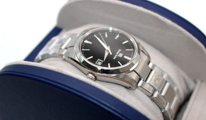 Grandko Mod 39.5mm | Deep Black - Reloj personalizado con cristal de zafiro y acero inoxidable 316L | XP Watch Co.