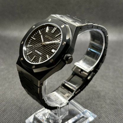 ROAK "Black Classic" - Reloj personalizado con movimiento automático NH35 y acero inoxidable 316L | XP Watch Co.