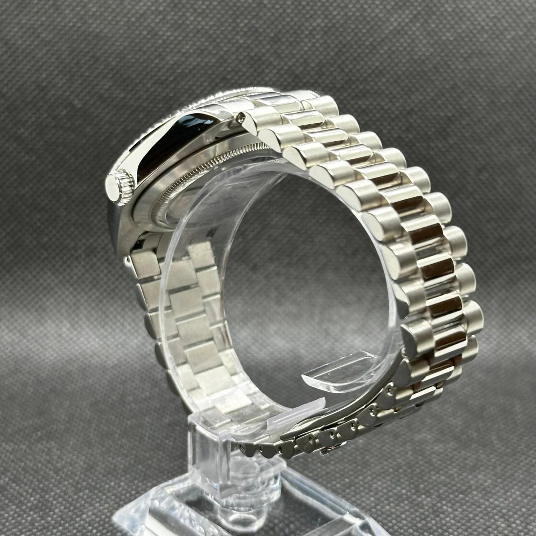 DD-President "Ice Blue" con movimiento NH35, acero 316L y cristal zafiro | XP Watch Co.