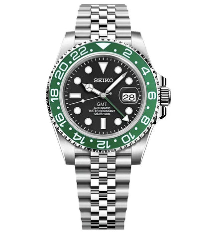 Sub-Diver "Kermit" con movimiento NH35, cristal zafiro y acero 316L | XP Watch Co.