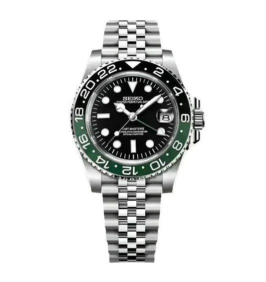 XP Mod XP Mod GMT Dual-Time Dual-Time "Starbucks" con movimiento NH35, cristal zafiro y acero 316L | XP Watch Co.