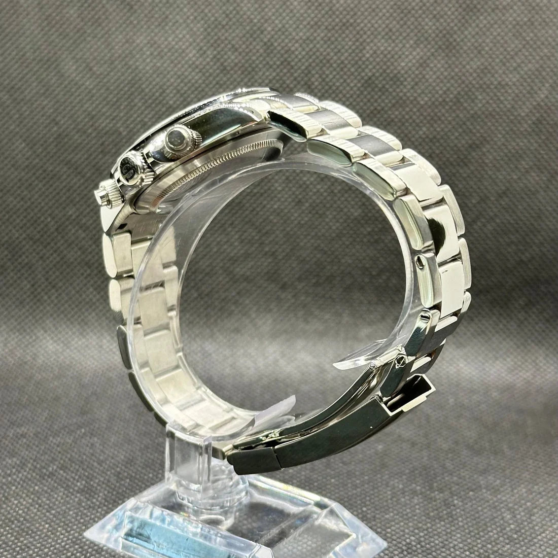 D-Racing "Ice Blue" - Reloj personalizado con cristal de zafiro y acero inoxidable 904L | XP Watch Co.