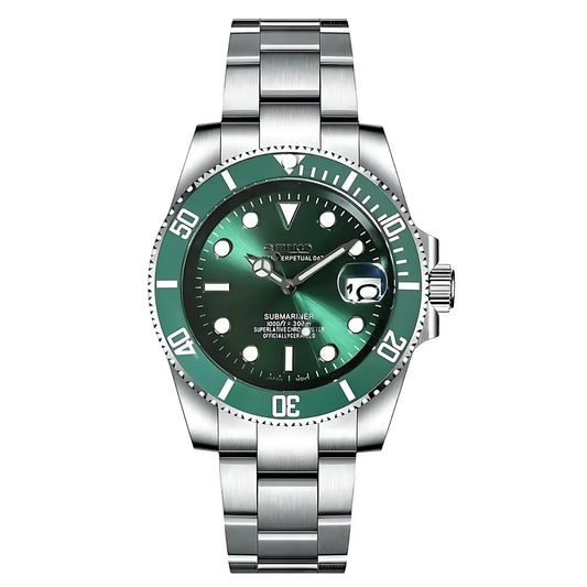 XP Mod Sub-Diver "Hulk" con movimiento NH35, cristal zafiro y acero 316L | XP Watch Co.