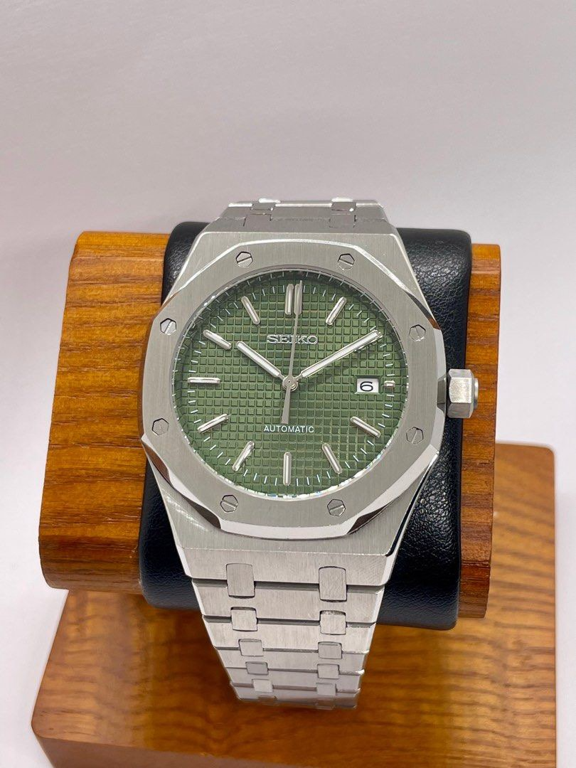ROAK "Olive Green" con movimiento NH35, cristal zafiro y acero 316L | XP Watch Co.