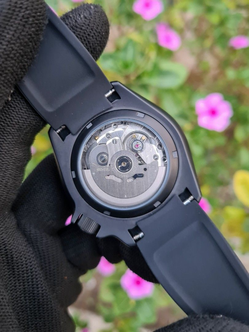 Seimod Seigaiha Dial, Knight - Reloj personalizado con movimiento automático NH35 | XP Watch Co.