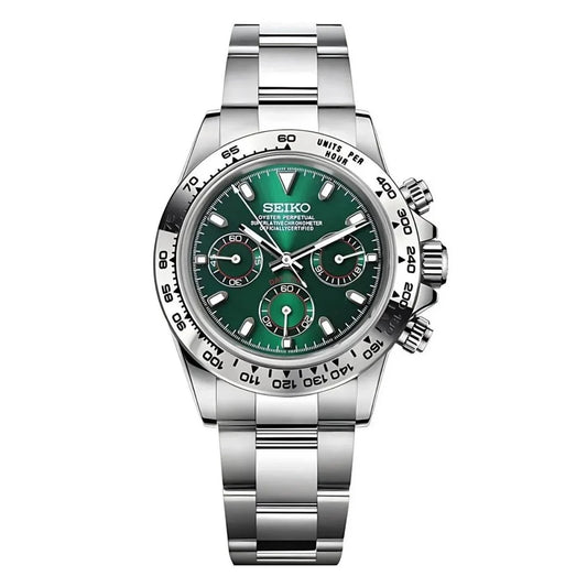 XP Mod D-Racing Reloj Automático XP Mod "Forest Green" con movimiento NH70, acero 316L y cristal zafiro | XP Watch Co.
