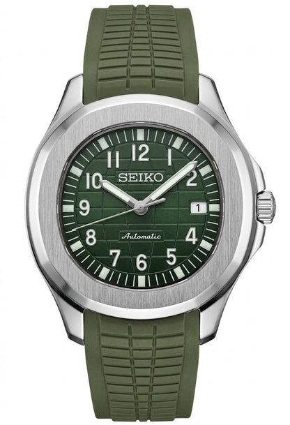 Aqua-Tropic Mod "Emerald" - Reloj personalizado con movimiento automático NH35 y acero inoxidable 316L | XP Watch Co.