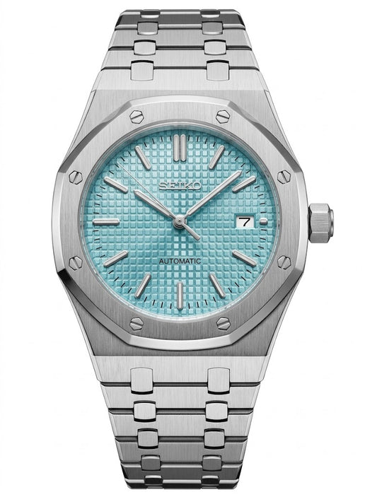 Reloj Automático XP Mod XP Mod ROAK "Light Blue" con movimiento NH35 automático, cristal zafiro y acero 316L | XP Watch Co.