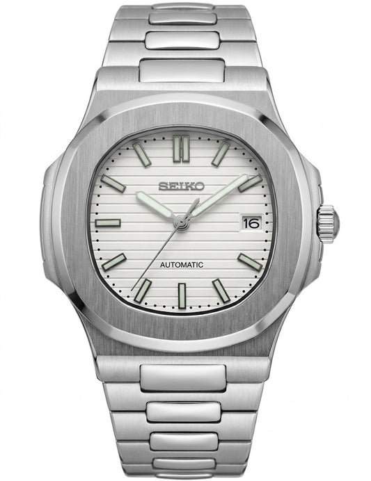 XP XP Mod Nautic Mod "Off White" con movimiento NH35, cristal zafiro y acero 316L | XP Watch Co.